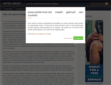 Tablet Screenshot of pietermol.net