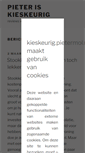 Mobile Screenshot of kieskeurig.pietermol.net